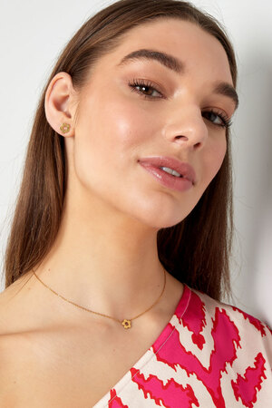Spring flower necklace - gold h5 Picture2